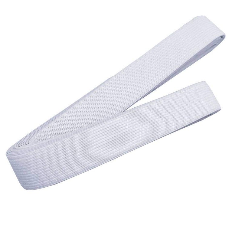 Lelines Leline's Elastic Spool  Knit Elastic Band for Sewing  1 Inch X 5 Yard  White - Image 1